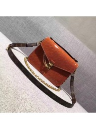 Replica 2017 louis vuitton original leather fashion show metis mm m40780 orange JH00741yi85