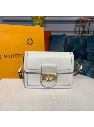 Replica AAAAA Louis vuitton original DAUPHINE MM M55735 white JH00687Sy67