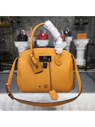 Replica Cheap Louis Vuitton Veau Nuage Leather Milla MILLA PM M54347 Safran Yellow JH01387EJ51