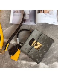Replica Designer Louis vuitton SPRING STREET M90376 Bitume Metallise Metallic Gray JH01324uT54