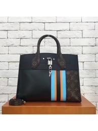 Replica Fashion 2017 louis vuitton imported leather city steamer mm m42526 blue JH00761BC48