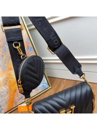 Replica Fashion Louis Vuitton Original NEW WAVE MULTI-POCHETTE M56461 black JH00401BC48