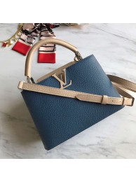 Replica Louis vuitton CAPUCINES BB M52986 Bleu Naval JH01331jE50