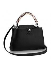 Replica Louis Vuitton Capucines BB N92040 Noir JH00995sU34