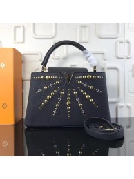 Replica Louis Vuitton CAPUCINES PM M48864 black JH01519wr22