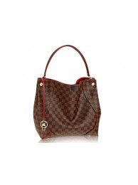 Replica Louis Vuitton Damier canvas Caissa Hobo N41555 JH01005XB19