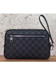 Replica Louis Vuitton Damier Graphite Canvas KASAI CLUTCH N41664 JH01411vX33