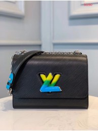 Replica Louis Vuitton Epi Leather TWIST MM M50280 black JH00502tp14