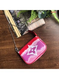 Replica Louis vuitton ESCALE POCHETTE ACCESSOIRES Mini clutch bag M69269 red JH00490gn30
