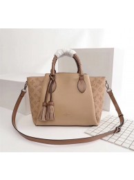 Replica Louis Vuitton Mahina Leather HAUMEA M55030 apricot JH01686Ha32