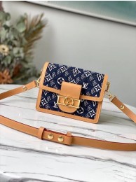 Replica Louis Vuitton mini SINCE 1854 DAUPHINE M57394 blue JH00232Aj18