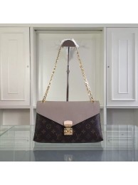 Replica Louis Vuitton Monogram Canvas Pallas Chain 41246 Grey JH01002ho28