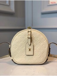 Replica Louis Vuitton Monogram Empreinte BOITE CHAPEAU SOUPLE M45276 ivory JH00457mL47