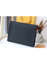 Replica Louis Vuitton Monogram Empreinte POCHETTE VOYAGE MM M41058 black JH00099TN94