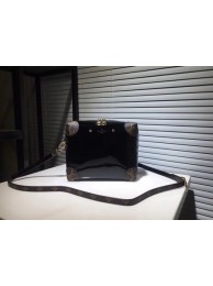 Replica Louis Vuitton Monogram Vernis Shoulder Bag M53546 black JH00164Ip92