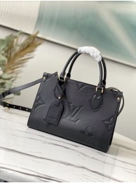 Replica Louis Vuitton ONTHEGO PM - EXCLUSIVELY ONLINE M45660 black JH00244Yp41
