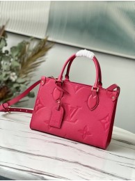 Replica Louis Vuitton ONTHEGO PM - EXCLUSIVELY ONLINE M45660 Freesia Pink JH00240kq23