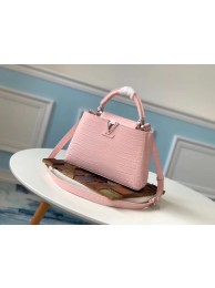 Replica Louis vuitton original crocodile CAPUCINES PM M94587 Eau de Rose JH01055Pg26