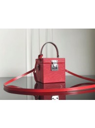 Replica Louis Vuitton original Epi Leather BLEECKER BOX M52466 red JH01614ec82