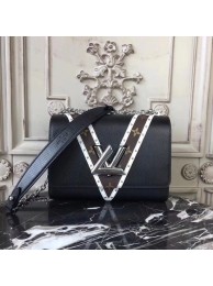 Replica Louis vuitton original Epi leather twist 50282 black JH00109wr22