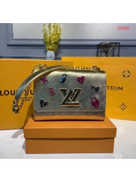 Replica Louis vuitton original epi leather twist M50282 gold JH00645XB19