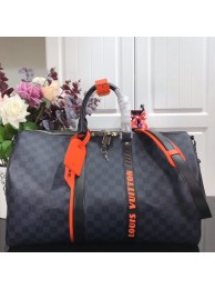 Replica Louis Vuitton Original KEEPALL BANDOULIERE 45 Travel bag N40166 JH01064HV92