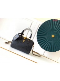 Replica Louis vuitton original leather SPEEDY 20 Monogram Empreinte mini m42397 black JH00414zS17