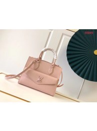 Replica Louis Vuitton Original LOCKME TOTE M55845 pink JH00570Oh34