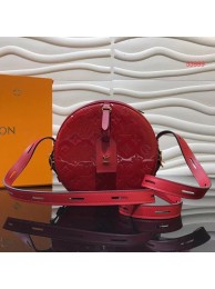 Replica Louis vuitton original Monogam vernis BOITE CHAPEAU SOUPLE M53999 red JH01061QT16