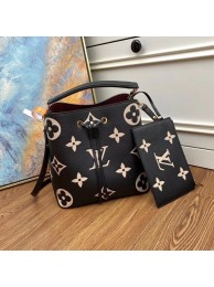 Replica Louis Vuitton Original Monogram Empreinte NEONOE M45497 BLACK JH00385qj24