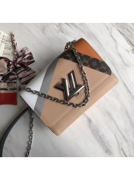 Replica Louis vuitton original TWIST MM M50280 apricot JH01255Hw86