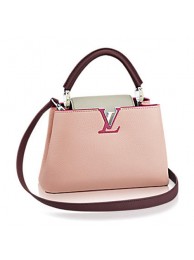 Replica Louis Vuitton Taurillon Leather Capucines BB M90939 Magnolia JH00913za44