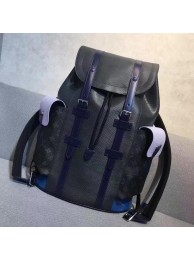 Replica Top 2017 louis vuitton original leather christopher PM M53424 black JH00729Rc30