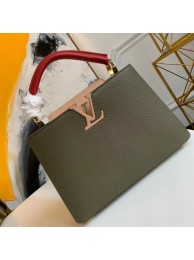 Replica Top Louis vuitton CAPUCINES BB M55359 green JH00746Lo91