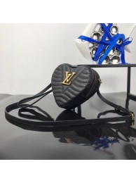 Replica Top Louis Vuitton HEART BAG NEW WAVE M52796 black JH01348Zf62