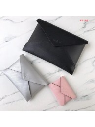 Top Copy Louis Vuitton POCHETTE KIRIGAMI M64186 Black Silver Rose JH00896po42