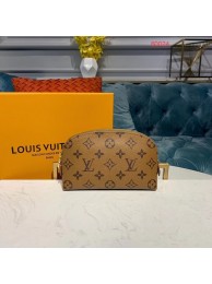 Top Imitation Louis vuitton original Monogram COSMETIC POUCH PM M52030 yellow JH00918EE80