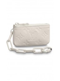 Top Knockoff Louis vuitton Monogram Empreinte KEY POUCH M44487 white JH01099Pd13