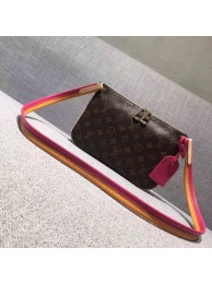 Top Louis vuitton lorette monogram canvas handbags M44053 rose JH00747Tj43