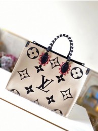 Top Louis Vuitton LV CRAFTY ONTHEGO M45372 white JH00387Tj43
