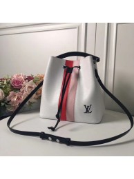 Top Louis Vuitton original Epi leather NEONOE M52161 white JH01888Oq54