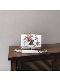Top Louis vuitton original epi leather twist Monogram flower DENIM 50281 JH00071GK50
