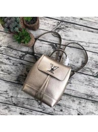 Top Louis Vuitton Original leather LOCKME BACKPACK MINI M54575 JH00478Oq54