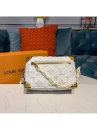 Top Louis Vuitton Original Zipper Shoulder Bag M44480 white JH00708Oq54